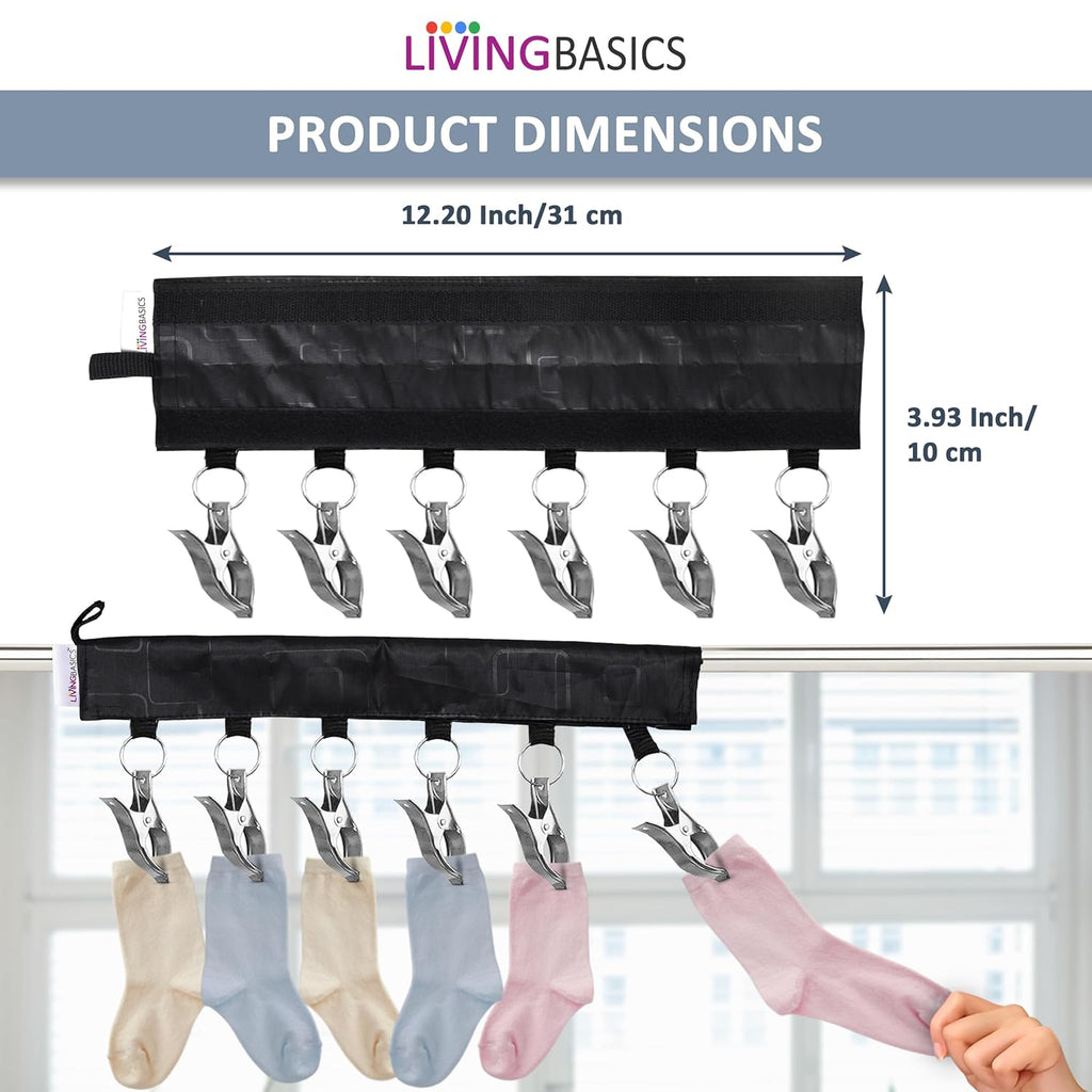 Heavy Duty Rust Free Icon Cloth Clip Pair