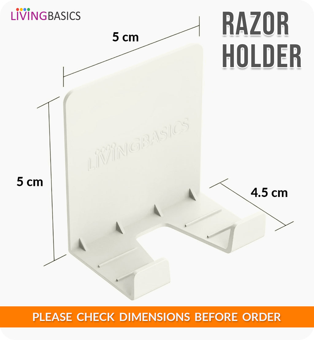 Adhesive Multipurpose Razor Holder/Wall Hanging Hook/Mobile Holder//Wall Sticking Hooks