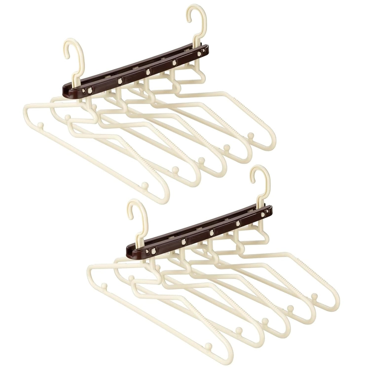 5 in 1 Magic Hanger for Wardrobe (Set of 2)