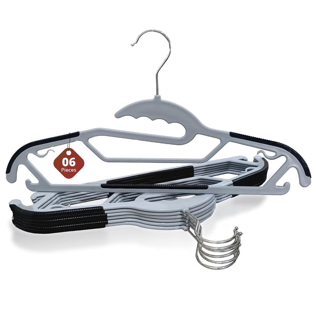 Non-Slip Clothes Hangers for Wardrobe 360° Rotating Hook