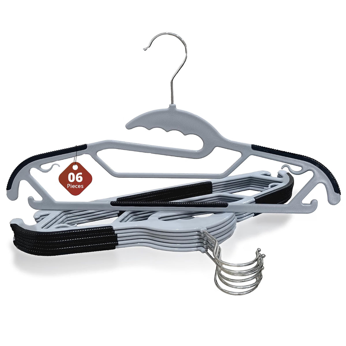 Non-Slip Clothes Hangers for Wardrobe 360° Rotating Hook