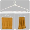 Expandable Hangers for Clothes with 360° Rotating Hook