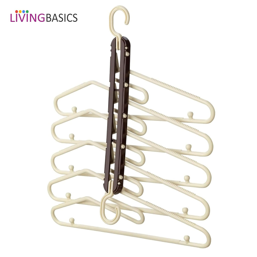 5 in 1 Magic Hanger for Wardrobe (Set of 2)