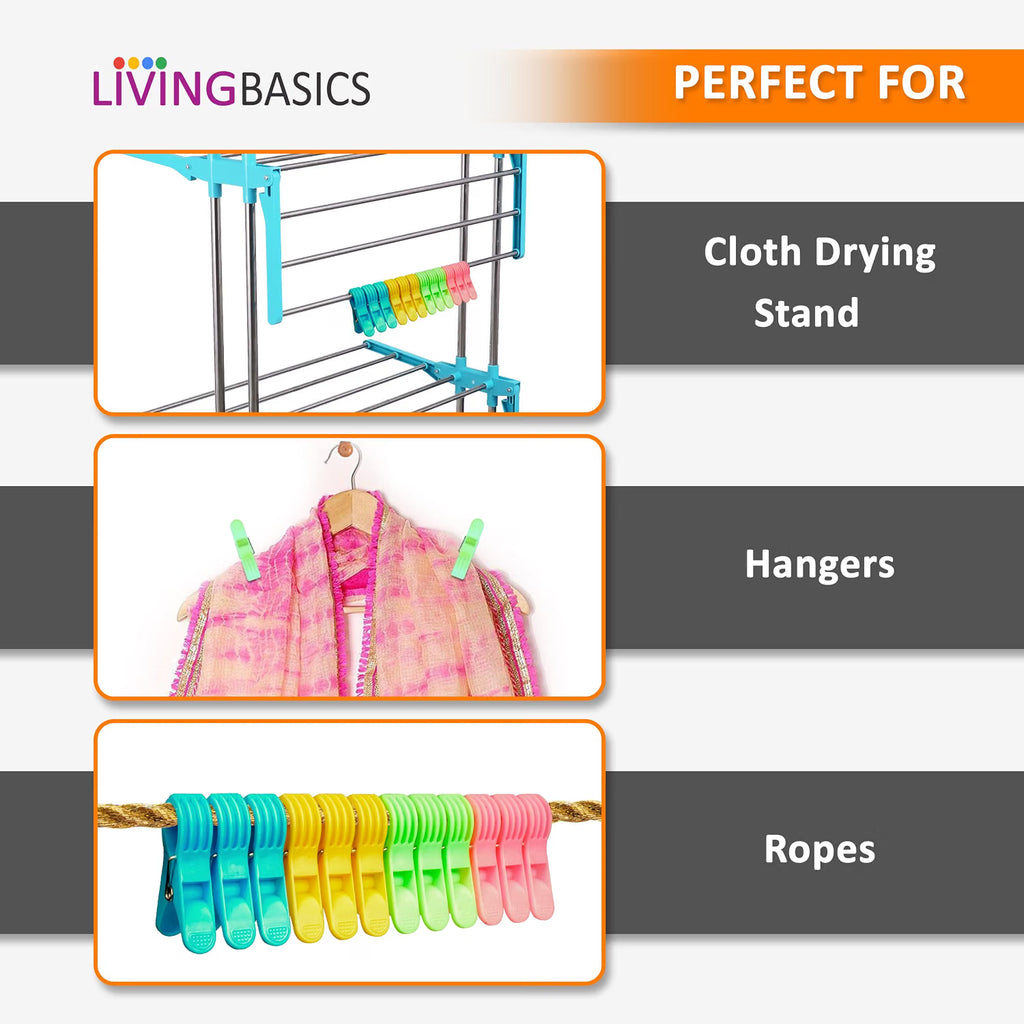 3 Layer Clothes Drying Stand/Cloth Dryer Stand  +18 Rod Clips