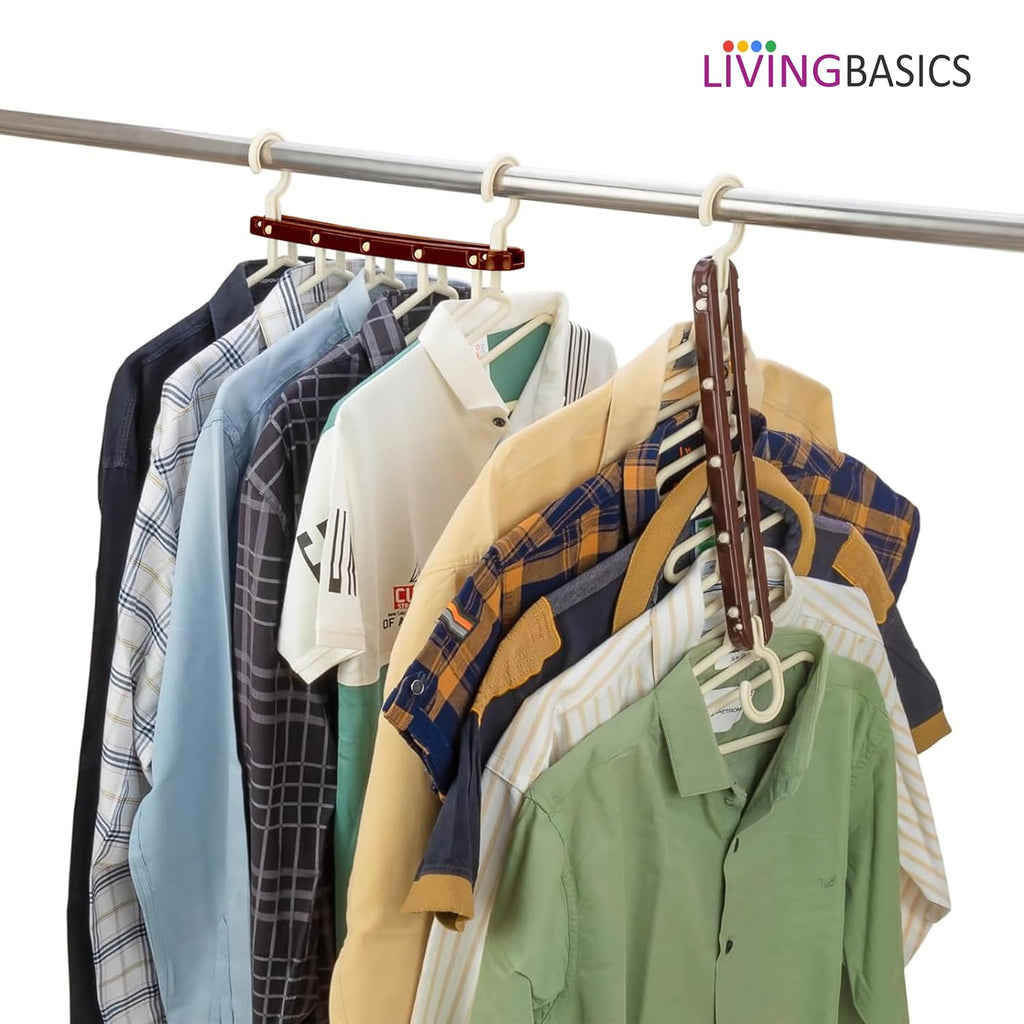 5 in 1 Magic Hanger for Wardrobe (Set of 2)