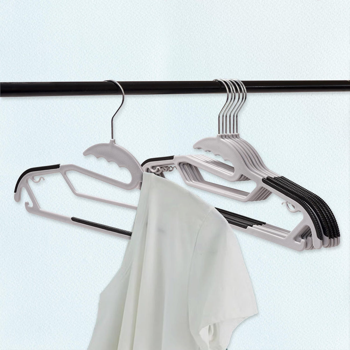 Non-Slip Clothes Hangers for Wardrobe 360° Rotating Hook