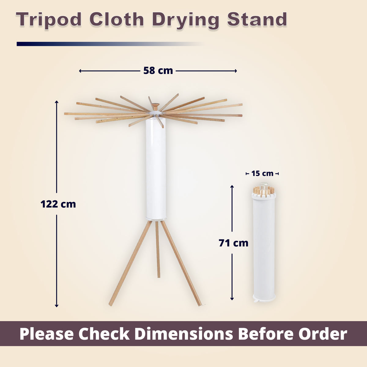 Octopus/Tripod Clothes Drying Rack