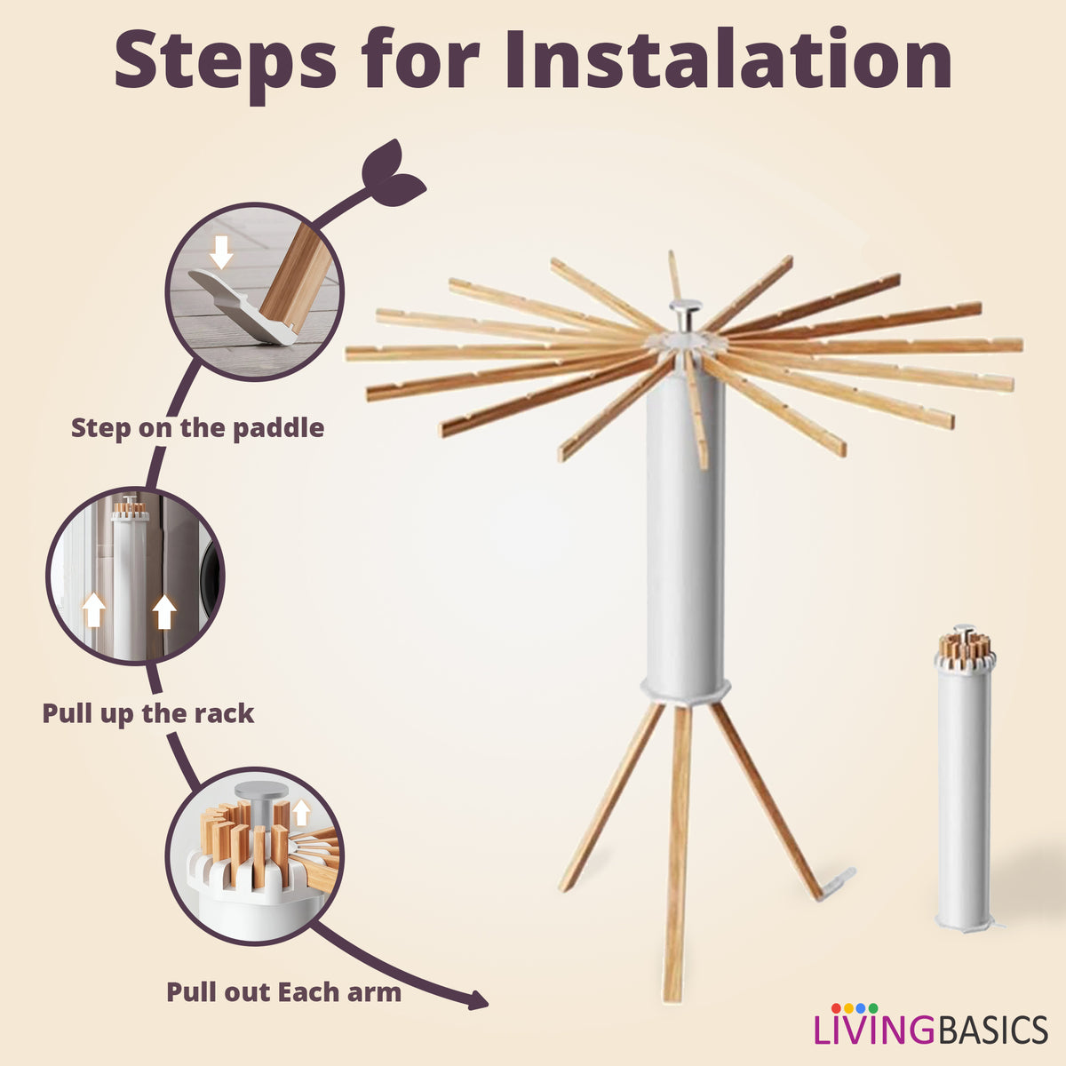 Octopus/Tripod Clothes Drying Rack