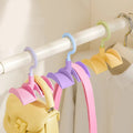 360° Rotating Handbag/Purse Holder for Wardrobe (Pack of 2)