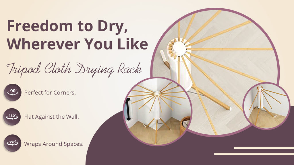 Octopus/Tripod Clothes Drying Rack