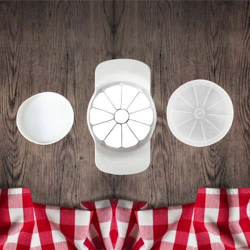 LIVINGBASICS Apple Cutter with Storage Box