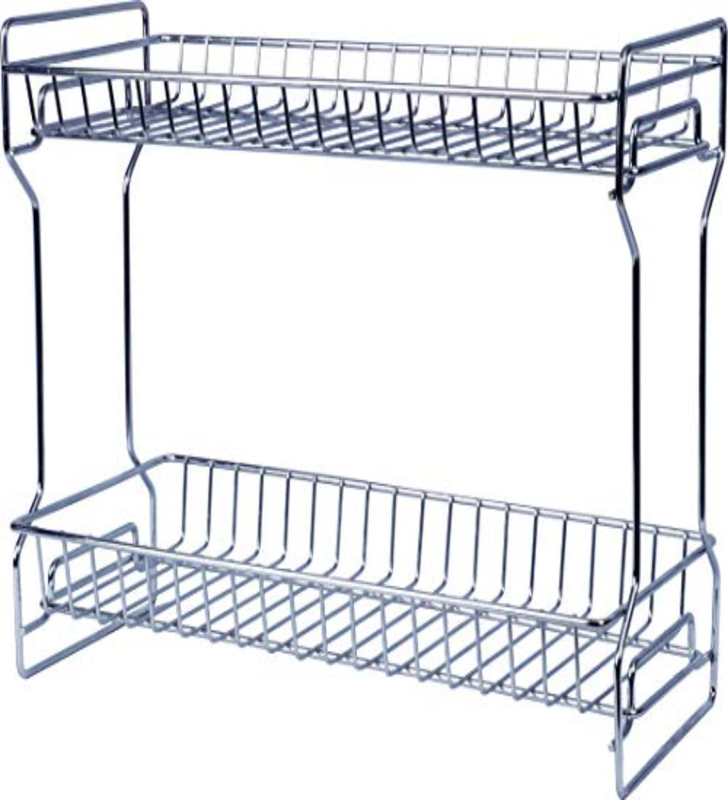 Foldable 2-Tier Organizer For Platform, Countertop or Cabinets