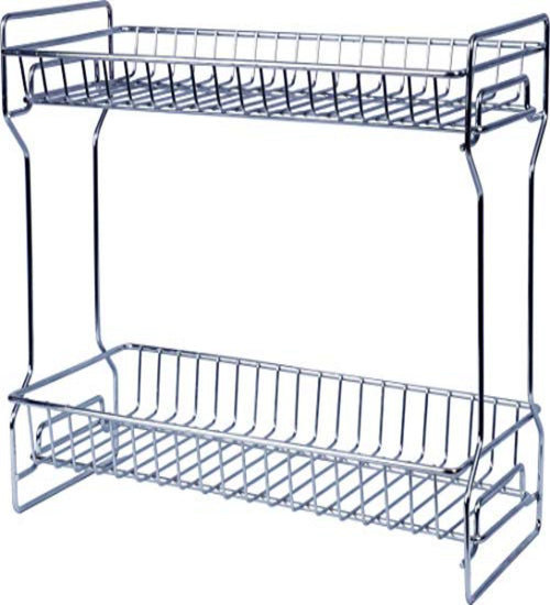 Foldable 2-Tier Organizer For Platform, Countertop or Cabinets