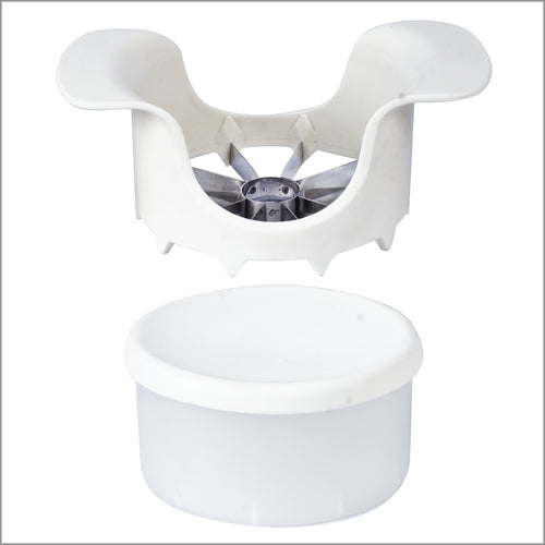 LIVINGBASICS Apple Cutter with Storage Box