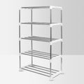 LIVINGBASICS Stainless Steel Multifunctional/Multipurpose Storage Shelves/Rack/Stand for Home/Office/Kitchen/Balcony/Bathroom/Study Room