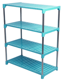 4 Layer Blue Multipurpose Storage Rack